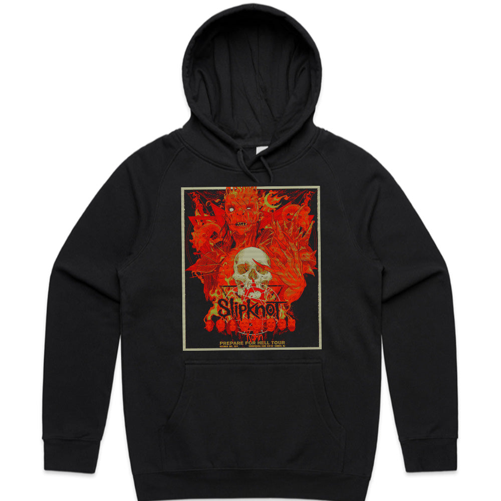 Slipknot x Korn "Prepare for Hell Tour" Horror Metal T-Shirt