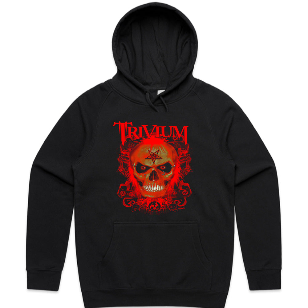 Trivium Demon Skull Metal T-Shirt – Hellfire and Heavy Metal