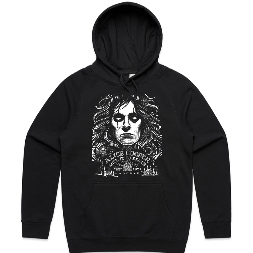 Alice Cooper "Love It to Death" 50th Anniversary T-Shirt – Vintage Rock Tribute