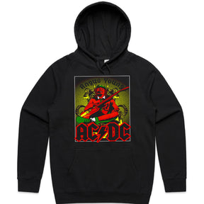 AC/DC Angus Young Vintage Art T-Shirt – Classic Rock Guitar Legend