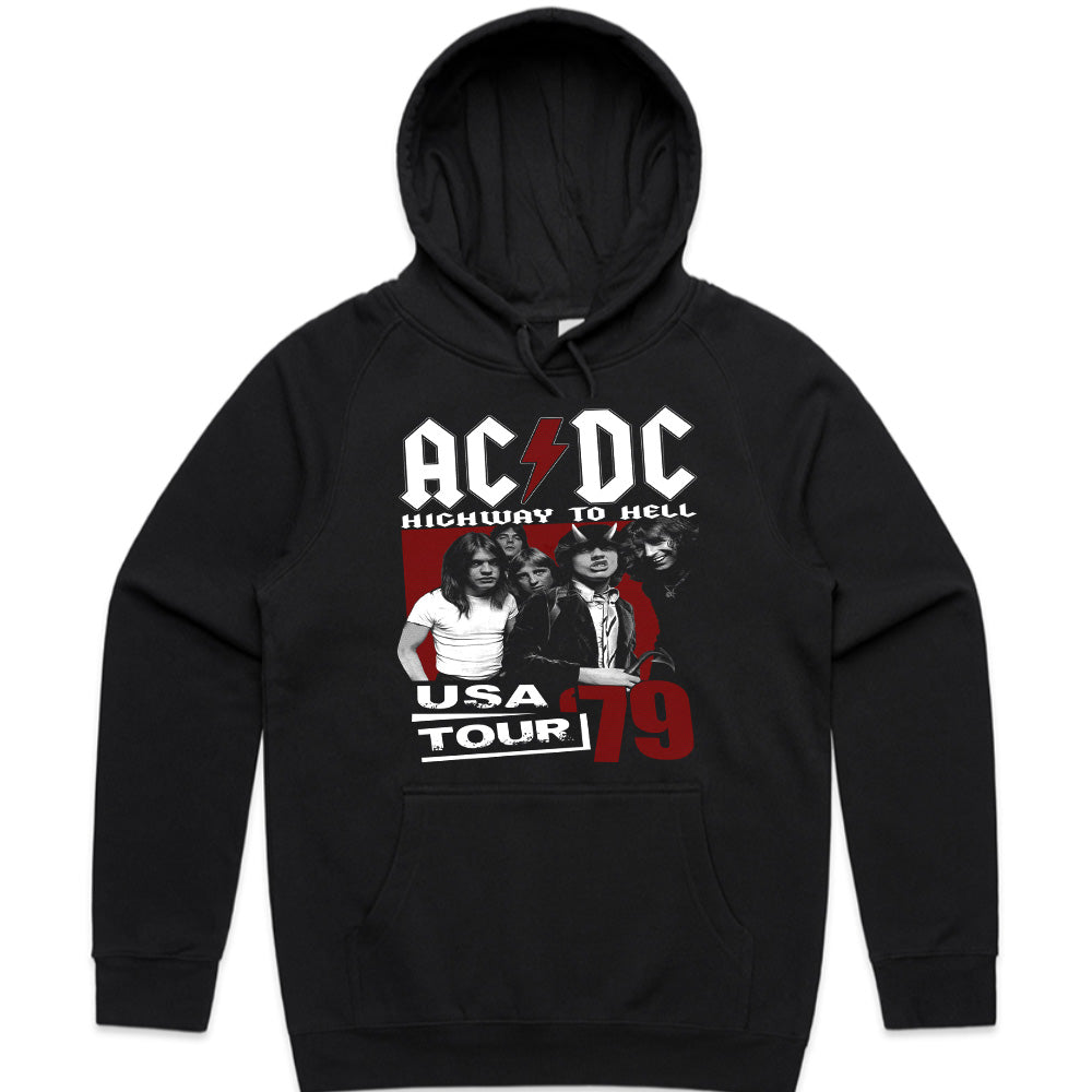 AC/DC "Highway to Hell" 1979 USA Tour T-Shirt – Classic Rock Legends