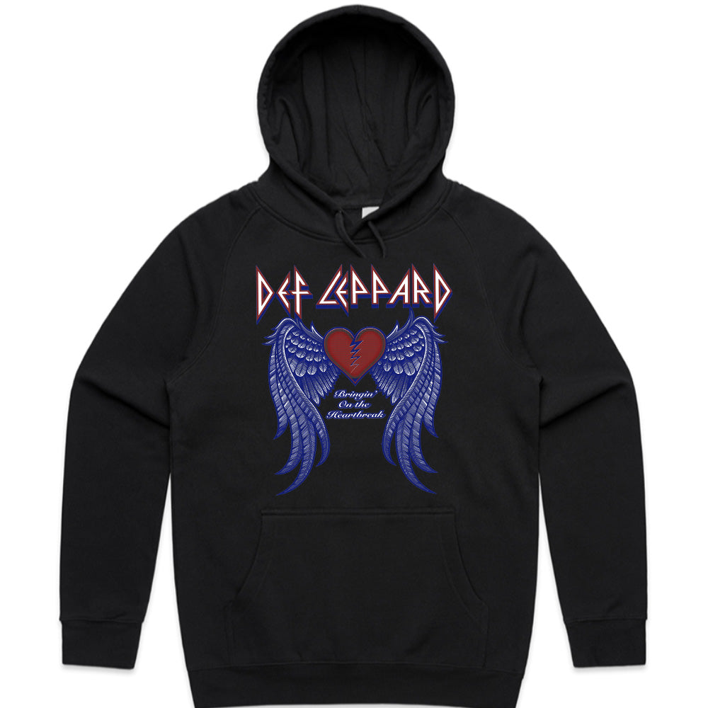 Def Leppard "Bringin’ On the Heartbreak" T-Shirt – Winged Heart Rock Tribute