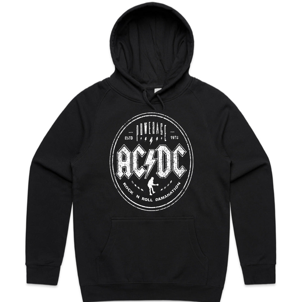 AC/DC Powerage Vintage Rock T-Shirt – Black