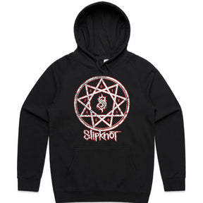 Slipknot Distressed Pentagram Graphic T-Shirt