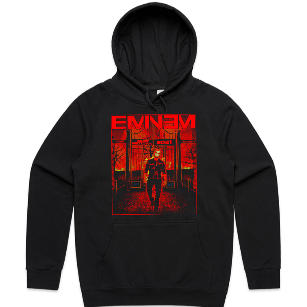 Eminem "Music Midtown 2021" T-Shirt – Intense Rap Icon Design