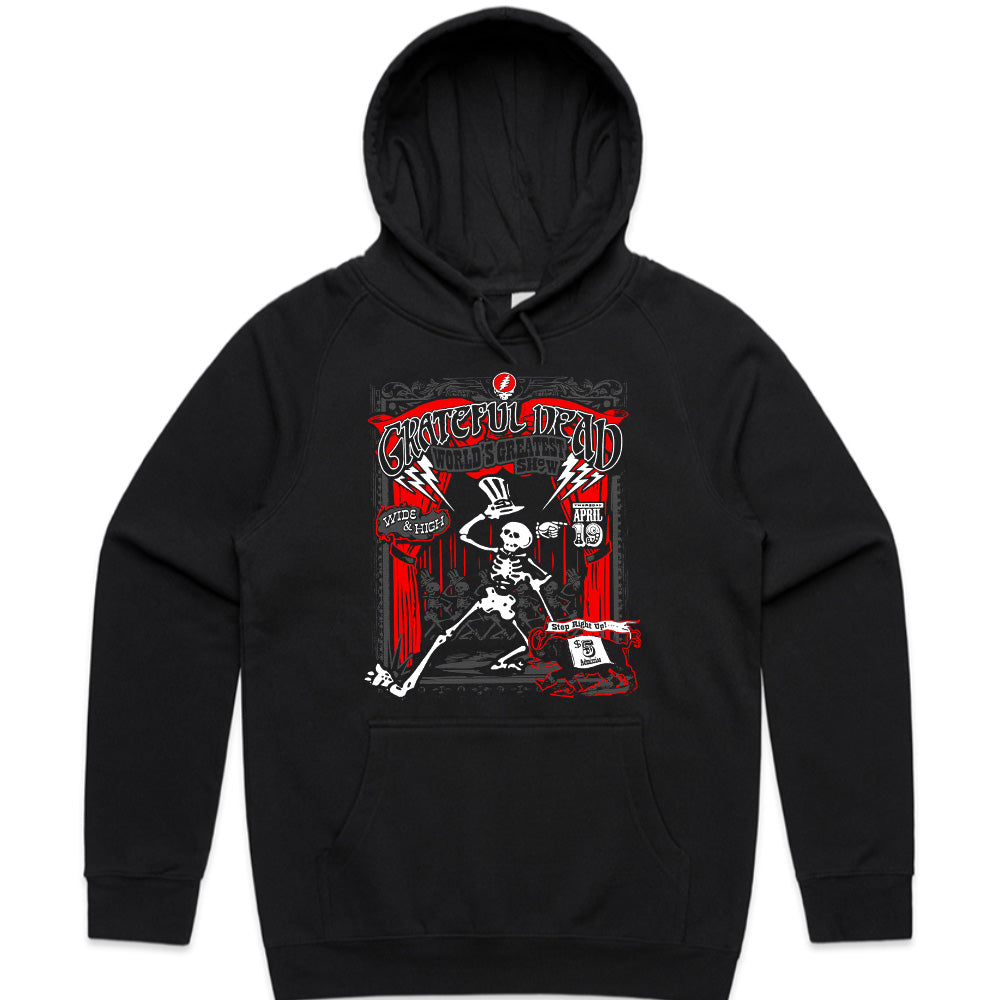 Grateful Dead Dancing Skeleton T-Shirt – Vintage Carnival Rock Art