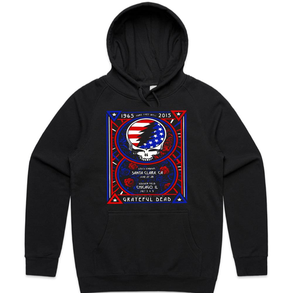 Grateful Dead 50th Anniversary Fare Thee Well T-Shirt – Iconic Tribute Tee