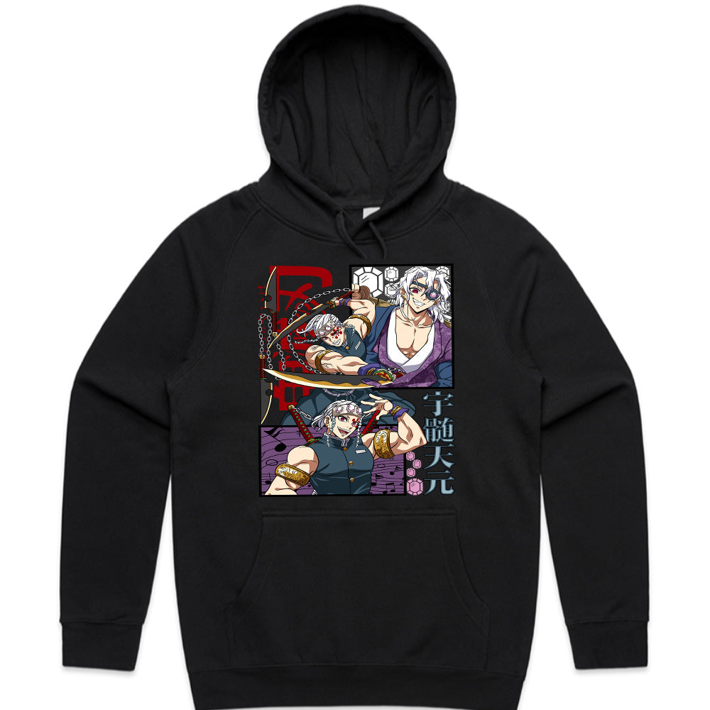 Tengen Uzui "Sound Hashira" T-Shirt – Demon Slayer Anime Aesthetic Tee