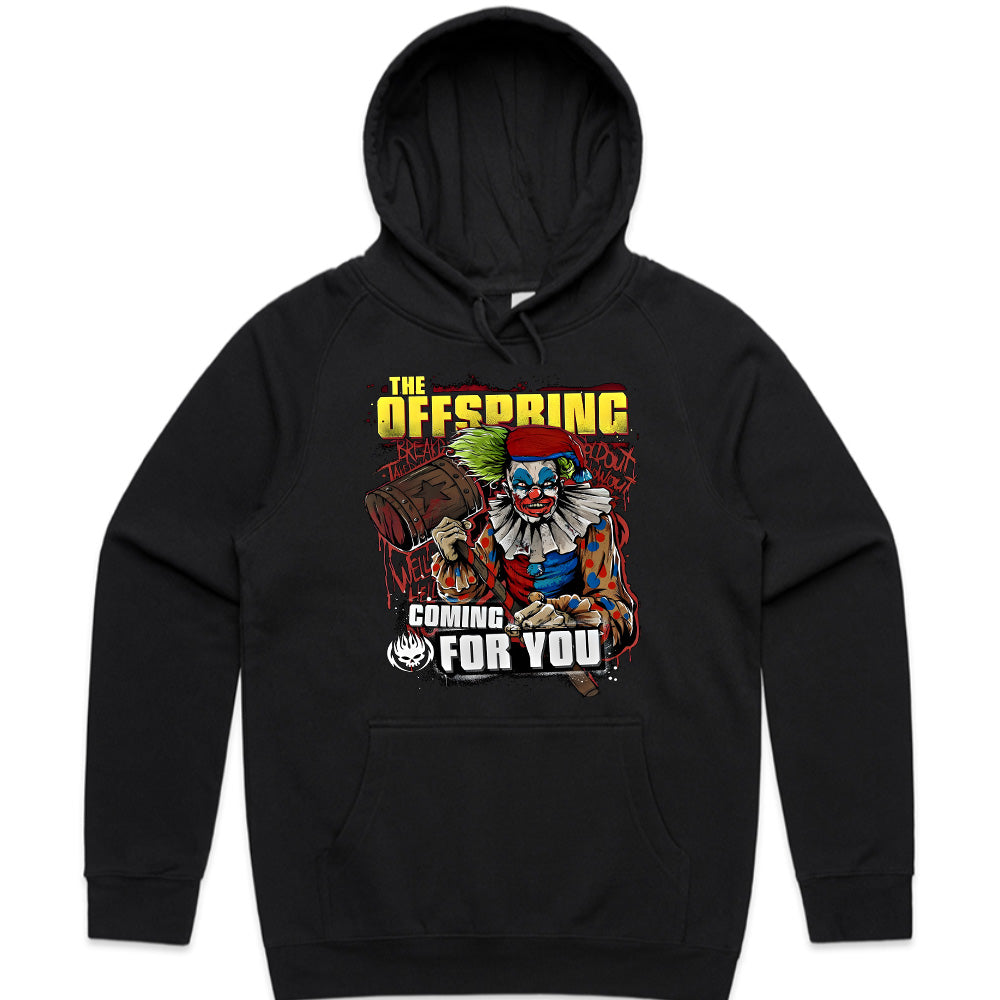 The Offspring "Coming for You" Creepy Clown Punk Rock T-Shirt