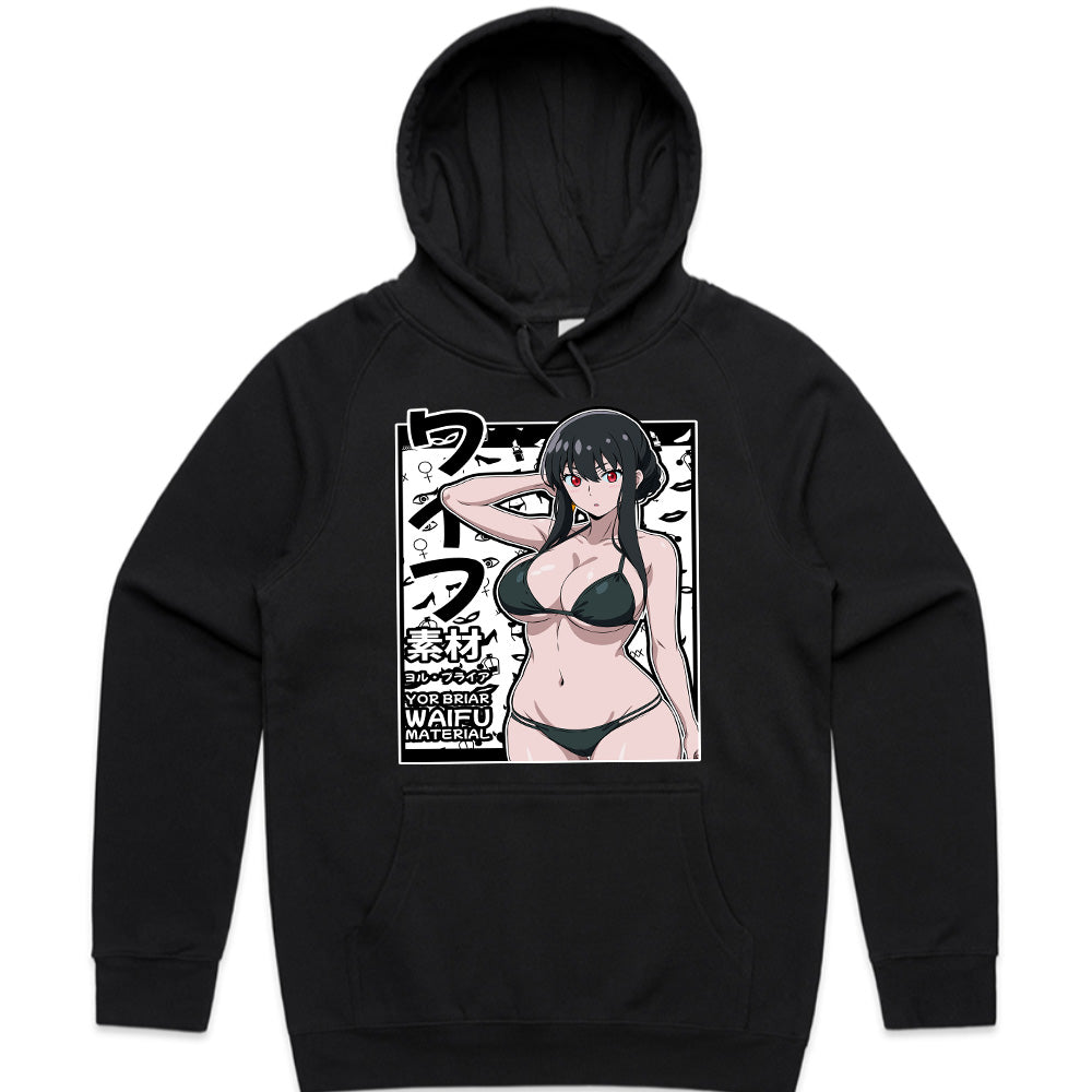 Yor Briar Waifu Material T-Shirt – Spy x Family Anime Aesthetic