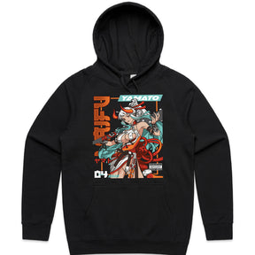 Yamato One Piece Waifu T-Shirt – Bold Samurai Warrior Anime Design
