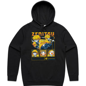 Zenitsu Agatsuma Thunder Breathing Anime Graphic T-Shirt – Dynamic Manga Design