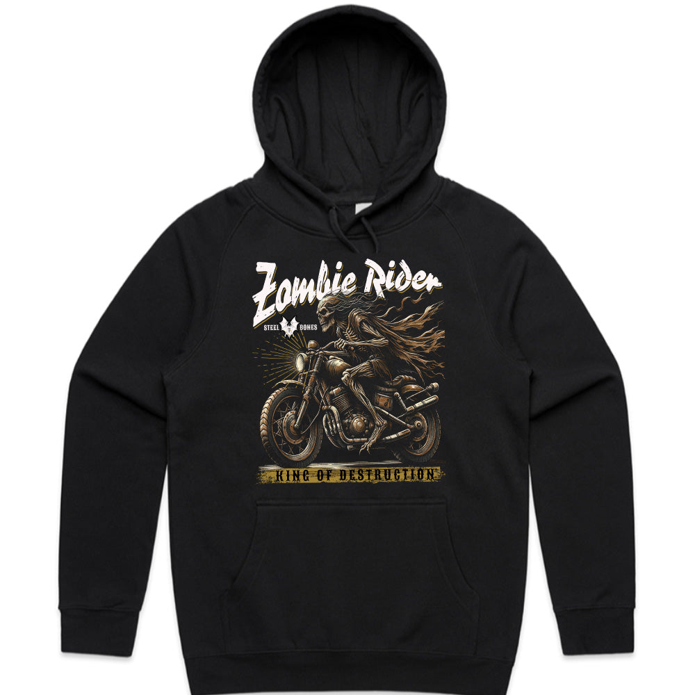 Zombie Rider – King of Destruction Biker T-Shirt