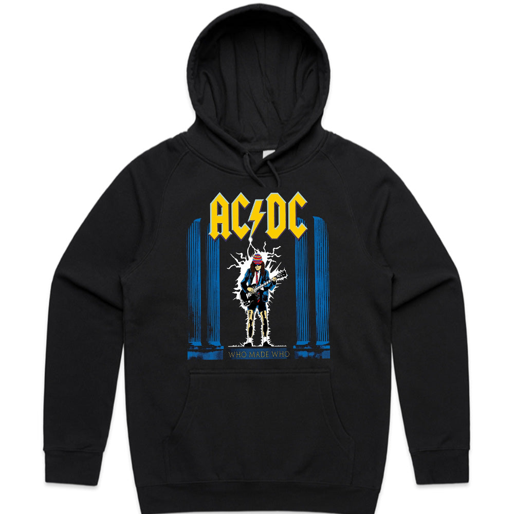 AC/DC "Who Made Who" Classic Album Tribute Graphic T-Shirt