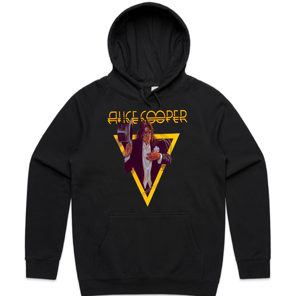 Alice Cooper Vintage Magician-Inspired Graphic T-Shirt