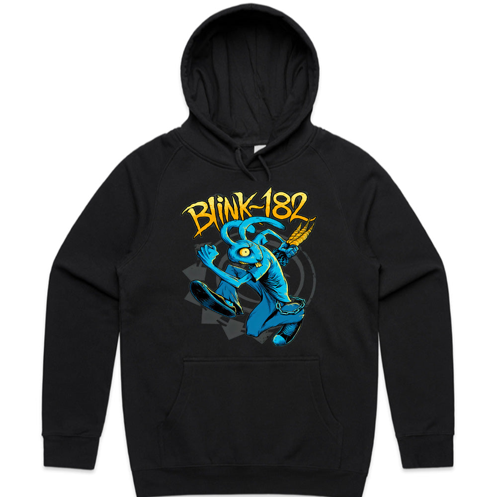 Blink-182 Punk Rock Rabbit Graphic T-Shirt – Edgy Skater Style Tee
