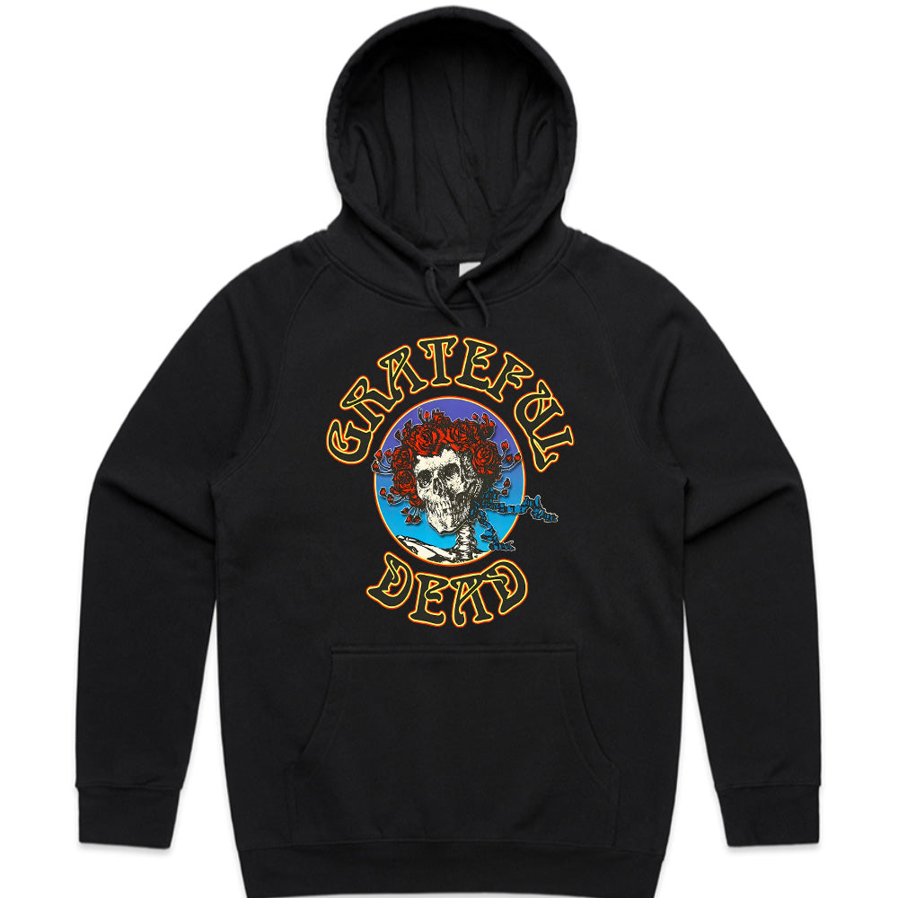 Grateful Dead "Skull & Roses" Classic Vintage Rock T-Shirt