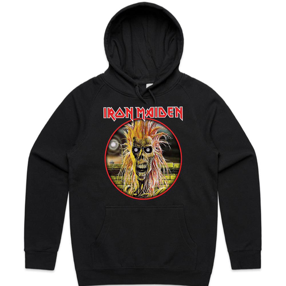 Iron Maiden "Eddie The Head" T-Shirt – Classic Heavy Metal Album Art Tee