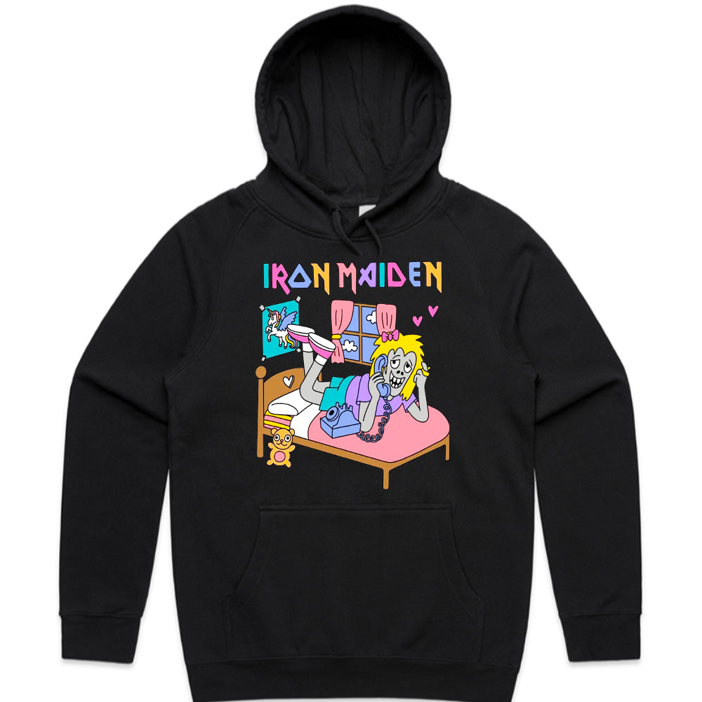 Iron Maiden Eddie Pastel Parody T-Shirt – Fun & Retro Cartoon Metal Tee