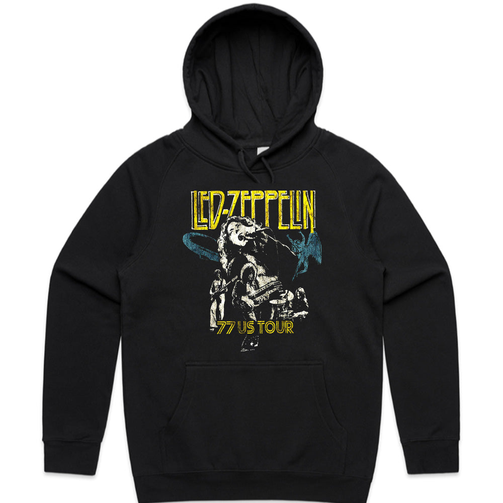 Led Zeppelin 1977 US Tour T-Shirt – Vintage Concert Tribute
