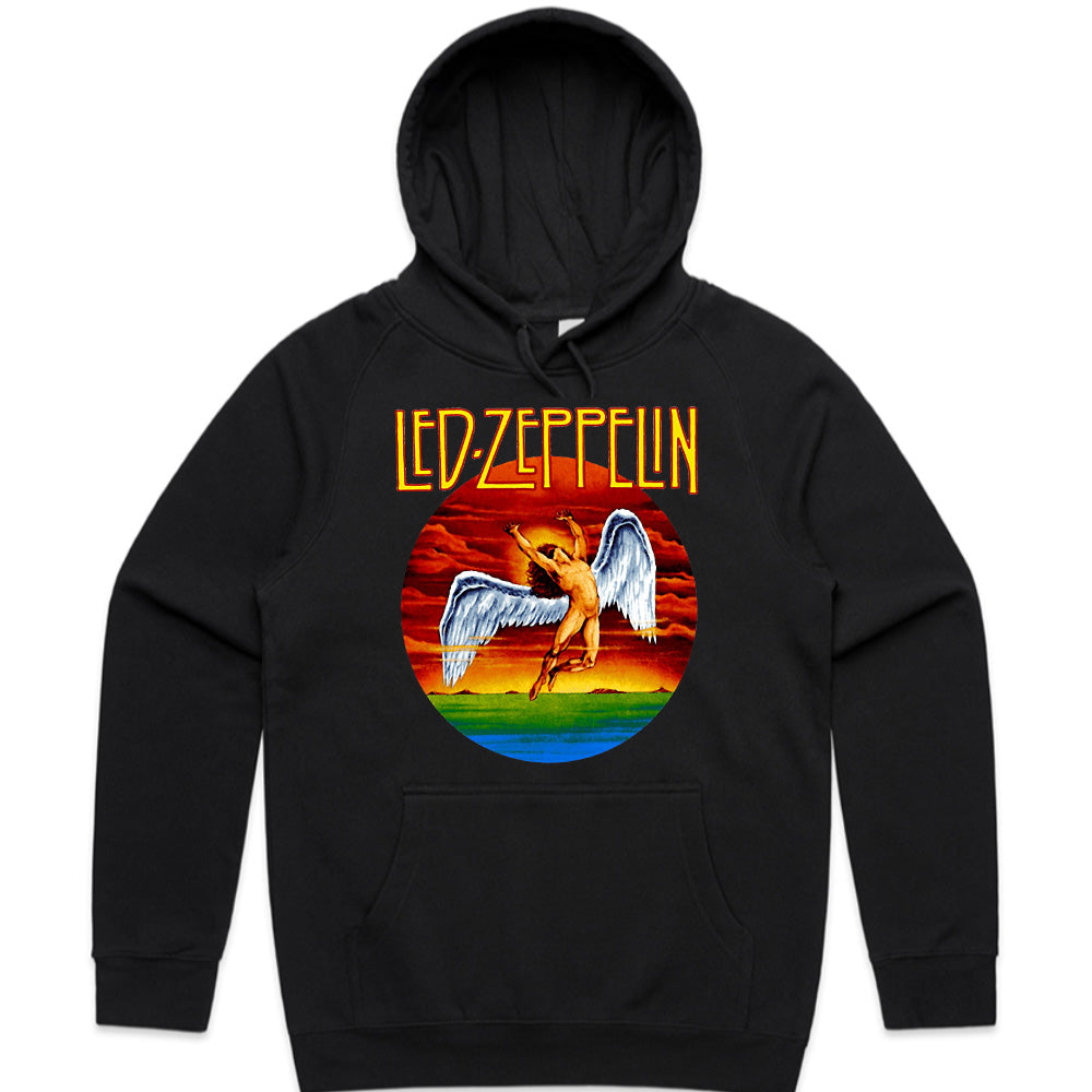 Led Zeppelin Swan Song T-Shirt – Classic Rock Angelic Artwork