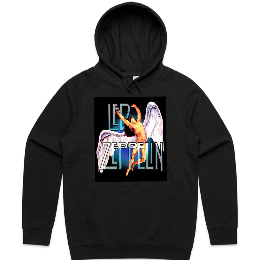 Led Zeppelin "Swan Song" Classic Rock T-Shirt – Iconic Angel Artwork