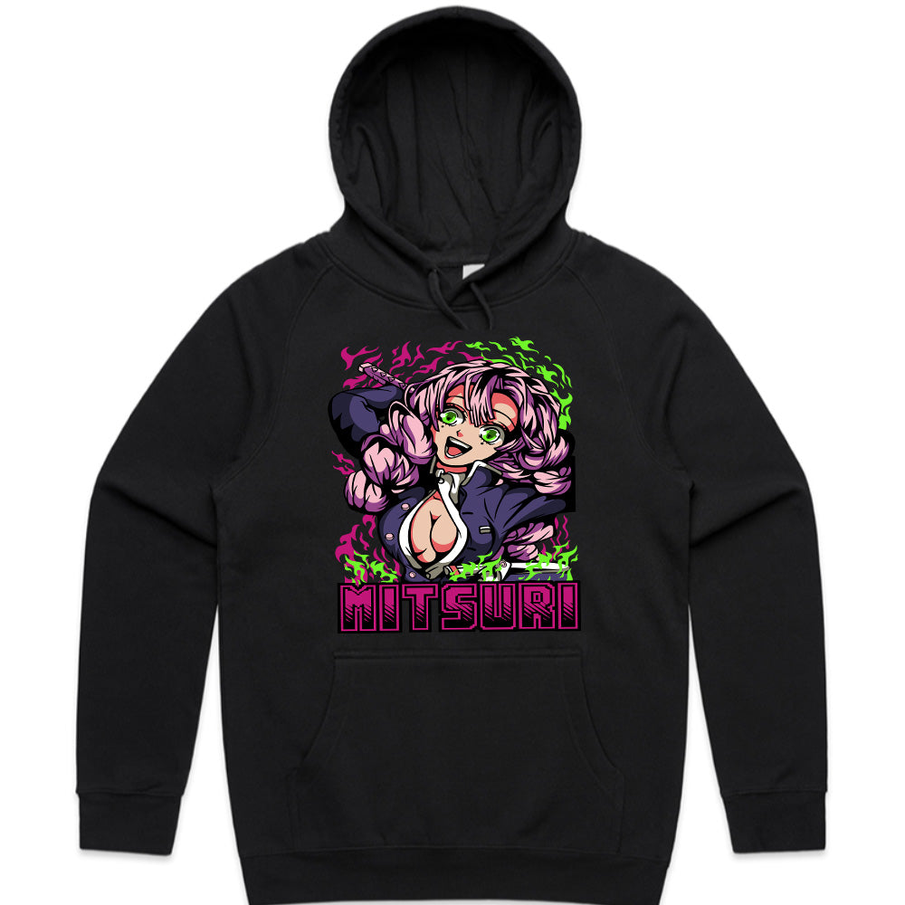 Mitsuri Kanroji "Flames of Love" T-Shirt – Bold Demon Slayer Streetwear
