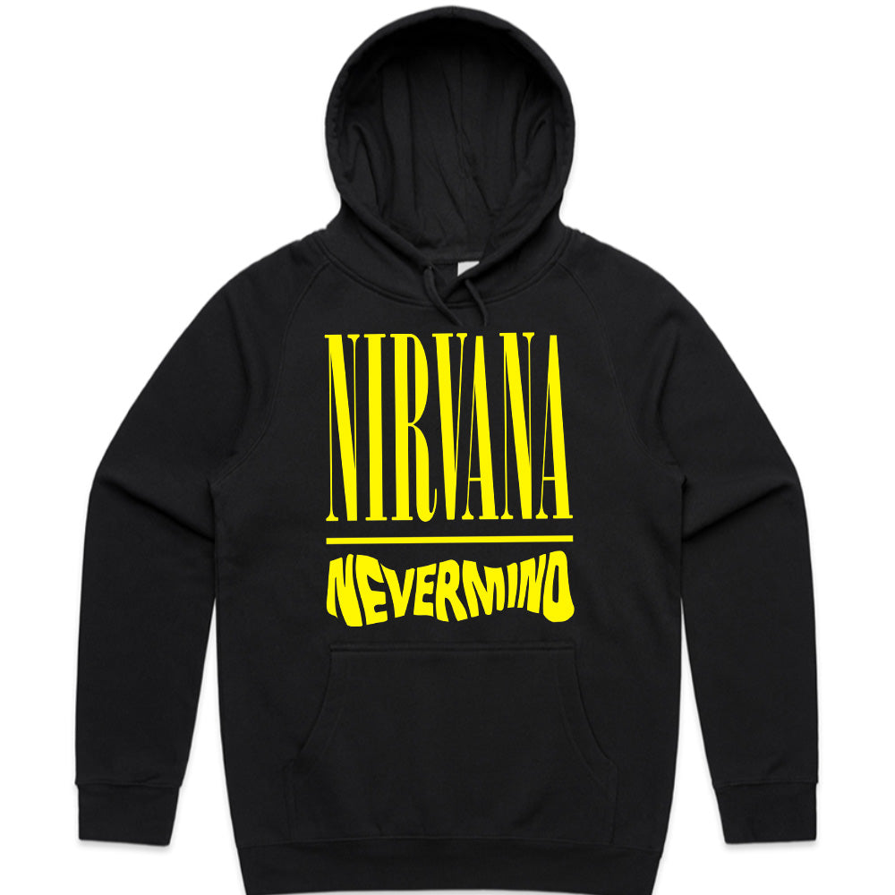 Nirvana "Nevermind" Minimalist Logo T-Shirt – Classic Grunge Tribute