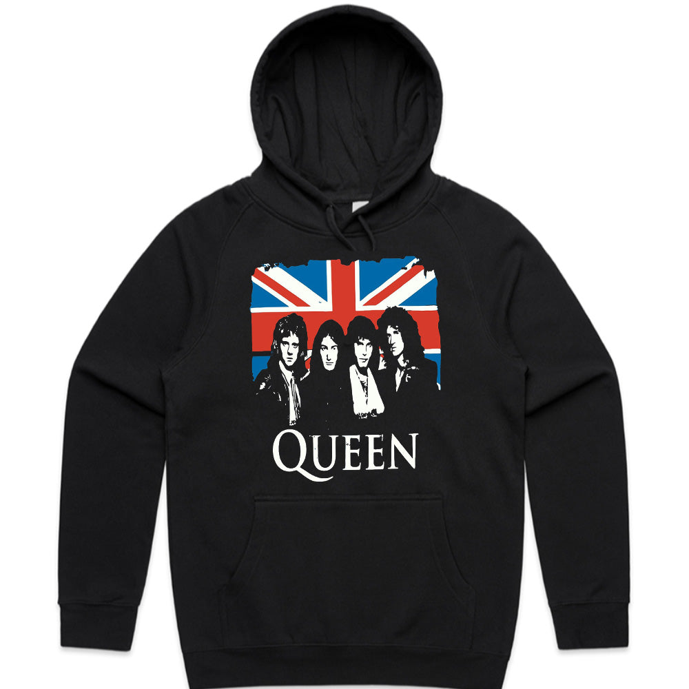 Queen Union Jack T-Shirt – Classic British Rock Tribute
