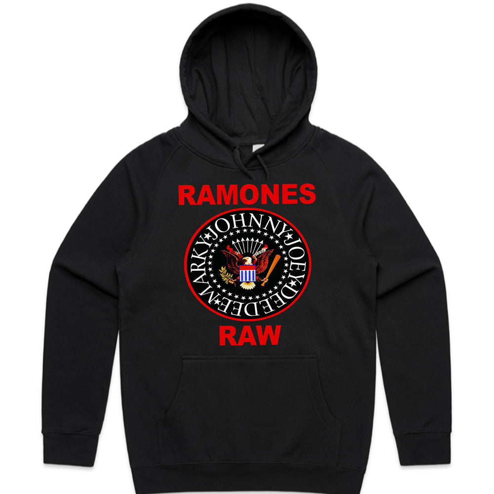 Ramones "Raw" T-Shirt – Classic Punk Rock Eagle Logo Tee