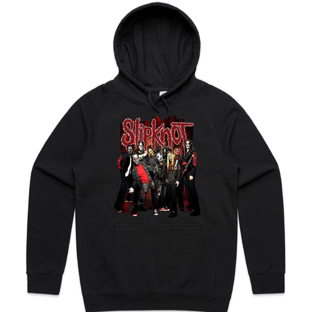 Slipknot Full Band Group Photo T-Shirt – Heavy Metal Legends