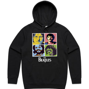 The Beatles "Pop Art Portraits" T-Shirt – Vibrant Retro Rock Tribute Tee