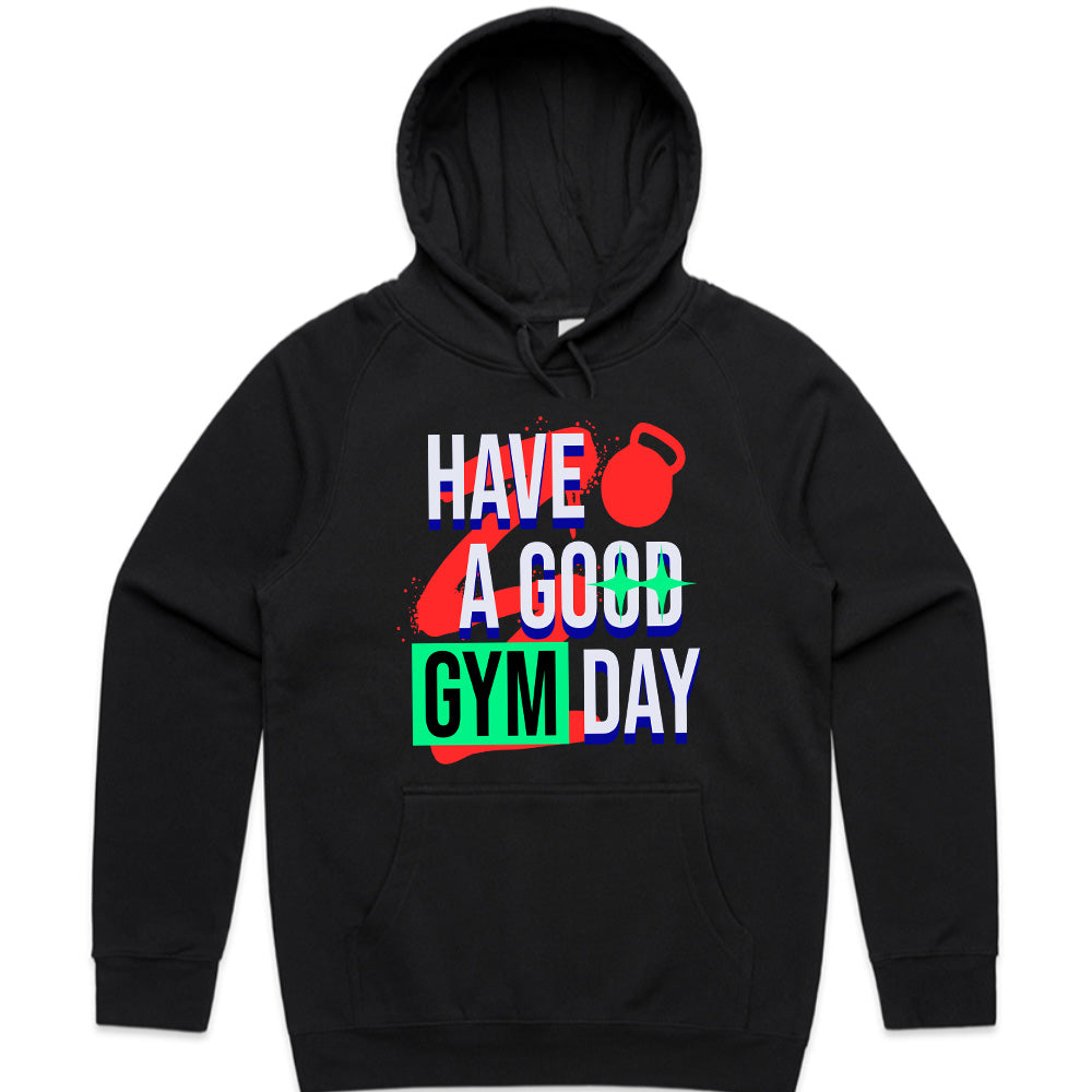 "Have a Good Gym Day" Motivational Fitness T-Shirt – Bold & Energetic