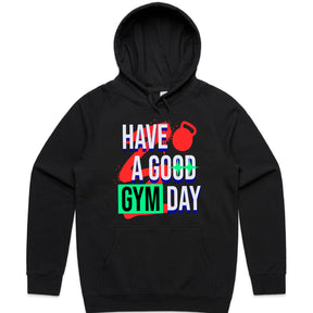 "Have a Good Gym Day" Motivational Fitness T-Shirt – Bold & Energetic