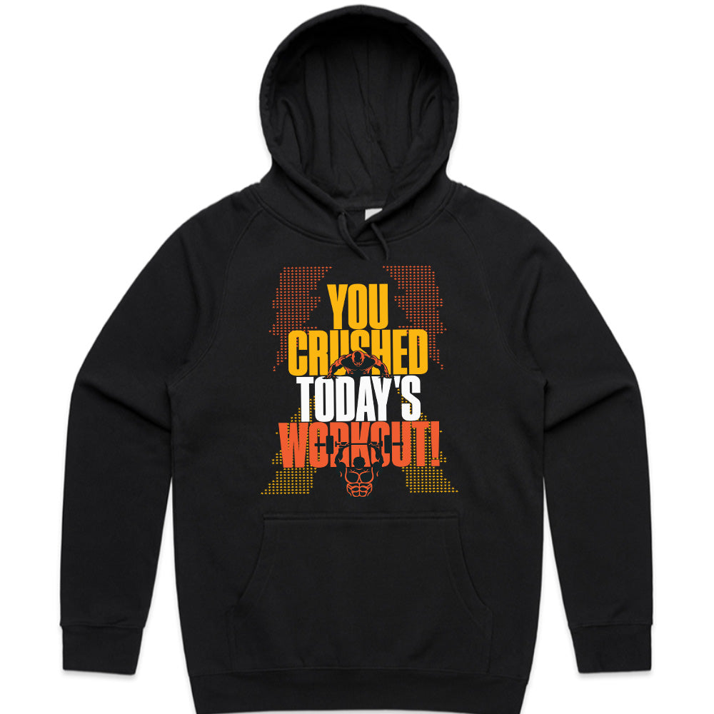 You Crushed Today’s Workout – Motivational Gym T-Shirt | Fitness & Strength Tee