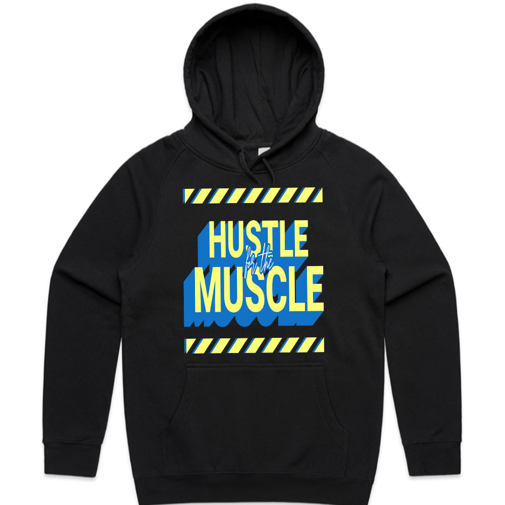 "Hustle for the Muscle" Gym T-Shirt – Work Hard, Build Strength