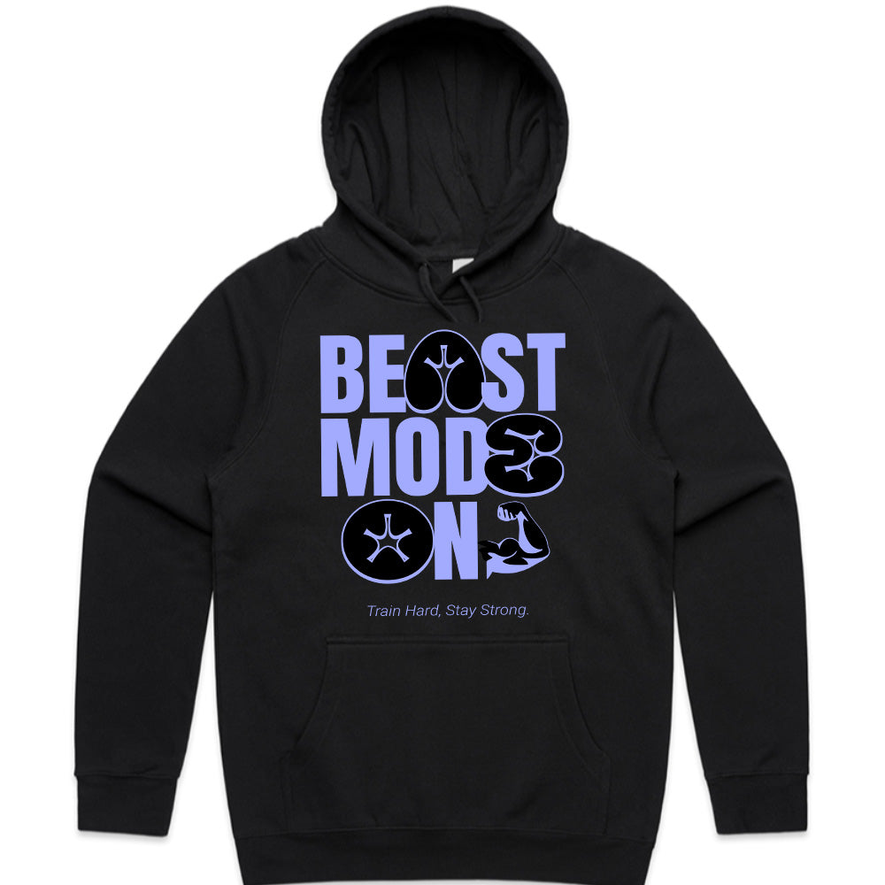 "Beast Mode On" Gym T-Shirt – Train Hard, Stay Strong