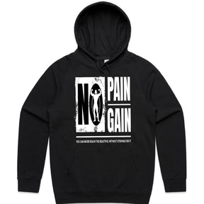 "No Pain No Gain" Gym T-Shirt – Motivational Workout Tee for Fitness & Bodybuilding