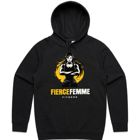 "Fierce Femme Fitness" Strong Woman Gym T-Shirt – Empowerment & Strength