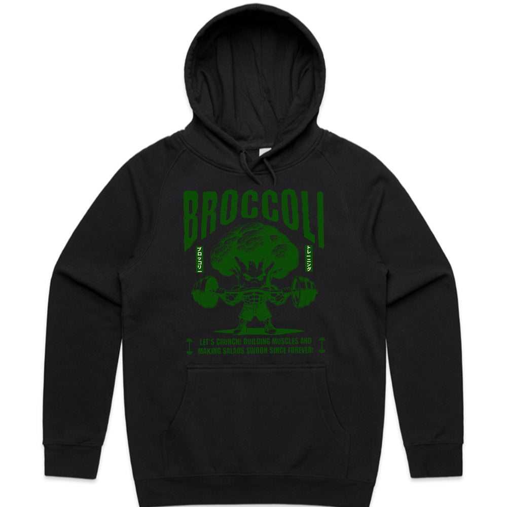 "Broccoli Gains" Funny Gym T-Shirt – Strong & Crunchy Workout Motivation