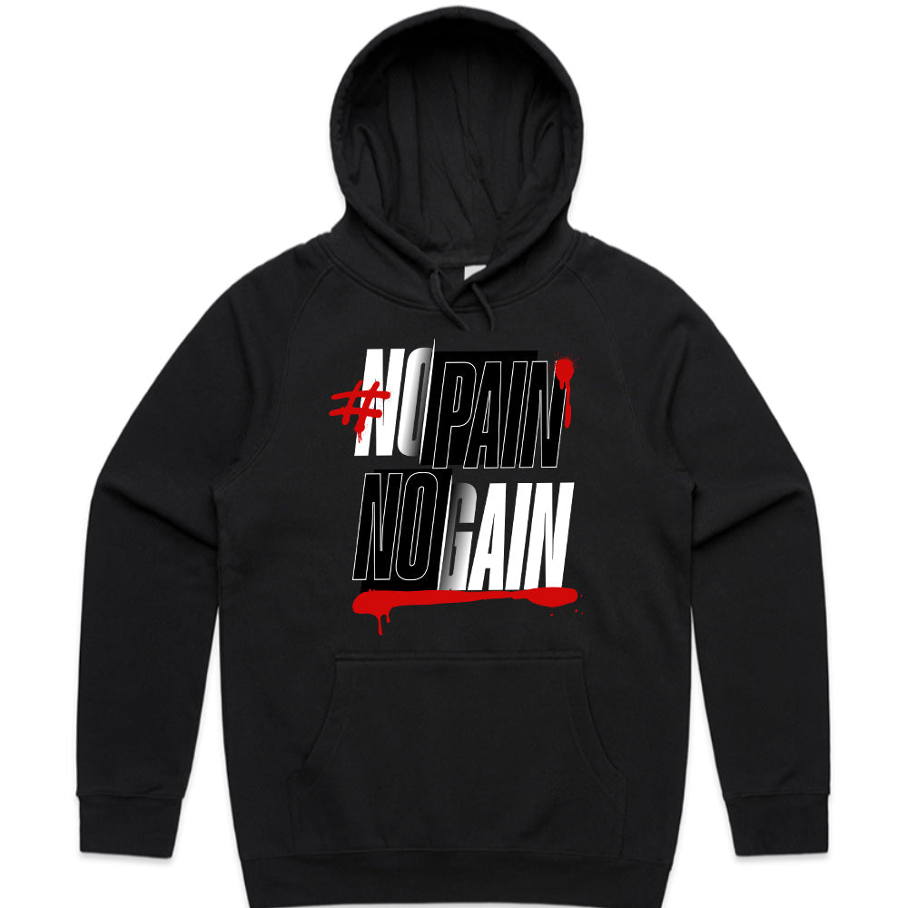 "#NoPainNoGain Hardcore Gym T-Shirt – Push Through the Struggle