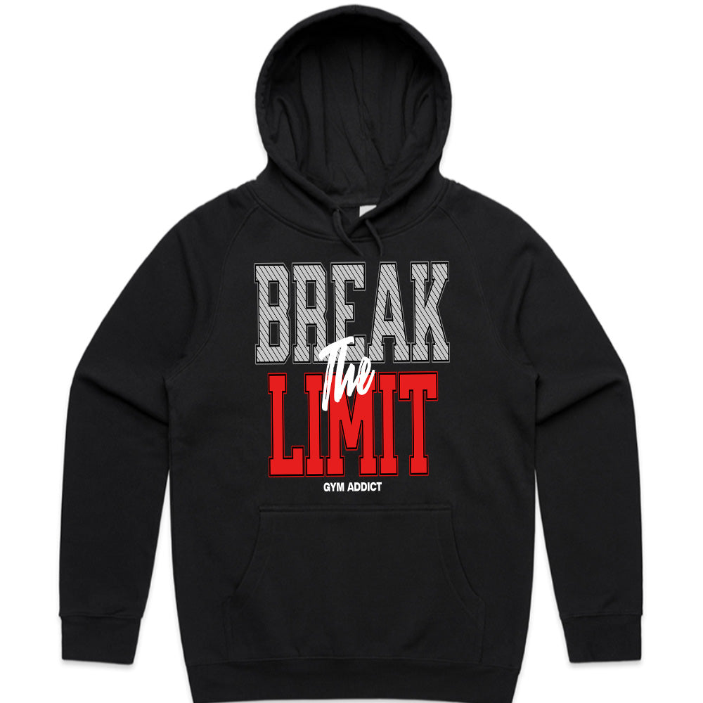 "Break the Limit" Gym Addict Motivational T-Shirt – Push Beyond Boundaries