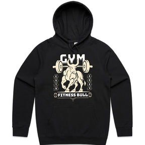 "Fitness Bull" Powerlifting Gym T-Shirt – Strength, Power & Determination