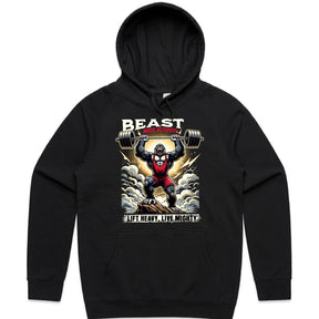 "Beast Mode Activated" Gorilla Powerlifting Gym T-Shirt – Lift Heavy, Live Mighty