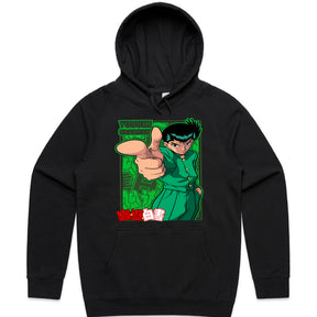 Yusuke Urameshi Spirit Gun T-Shirt – Classic Yu Yu Hakusho Anime Design
