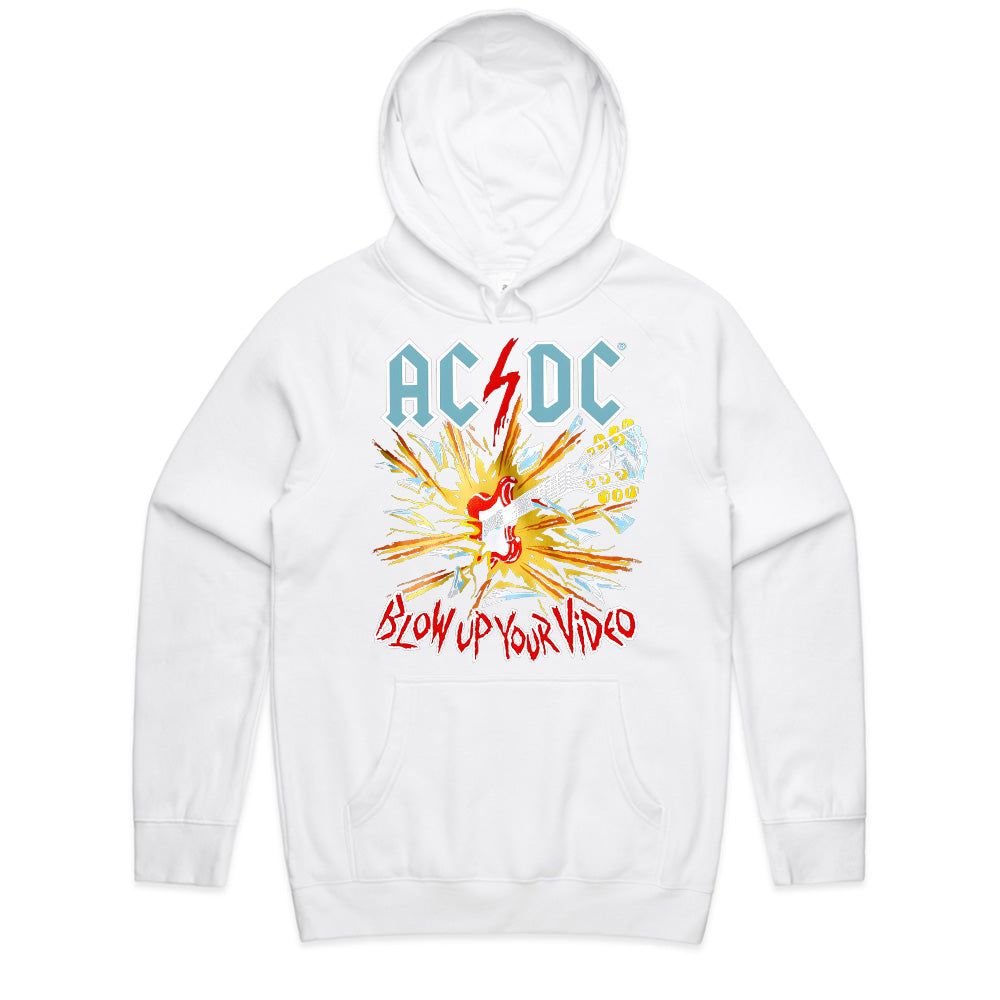 AC/DC "Blow Up Your Video" Explosive Rock Graphic T-Shirt
