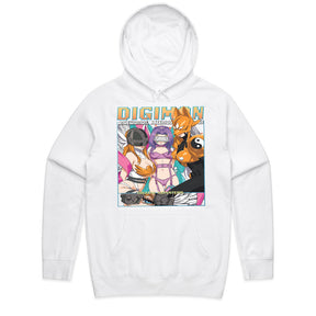 Digimon Digital Queens T-Shirt – Angewomon, Kazemon, & Renamon