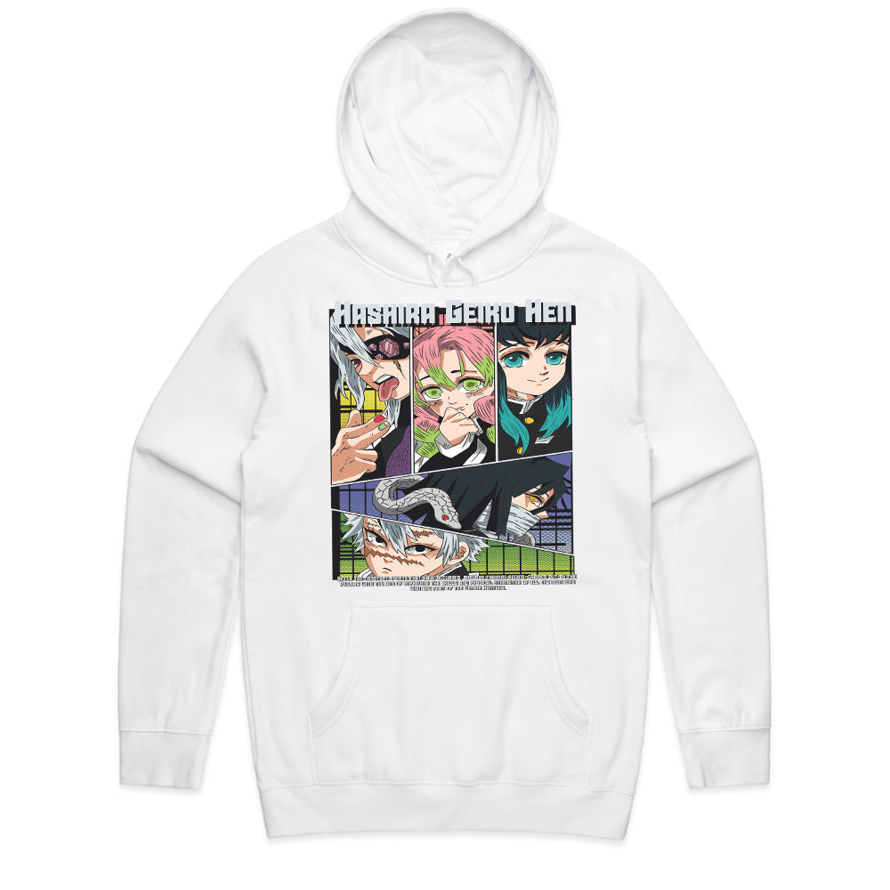 Demon Slayer: Hashira Training Arc T-Shirt – Elite Hashira Anime Graphic Tee