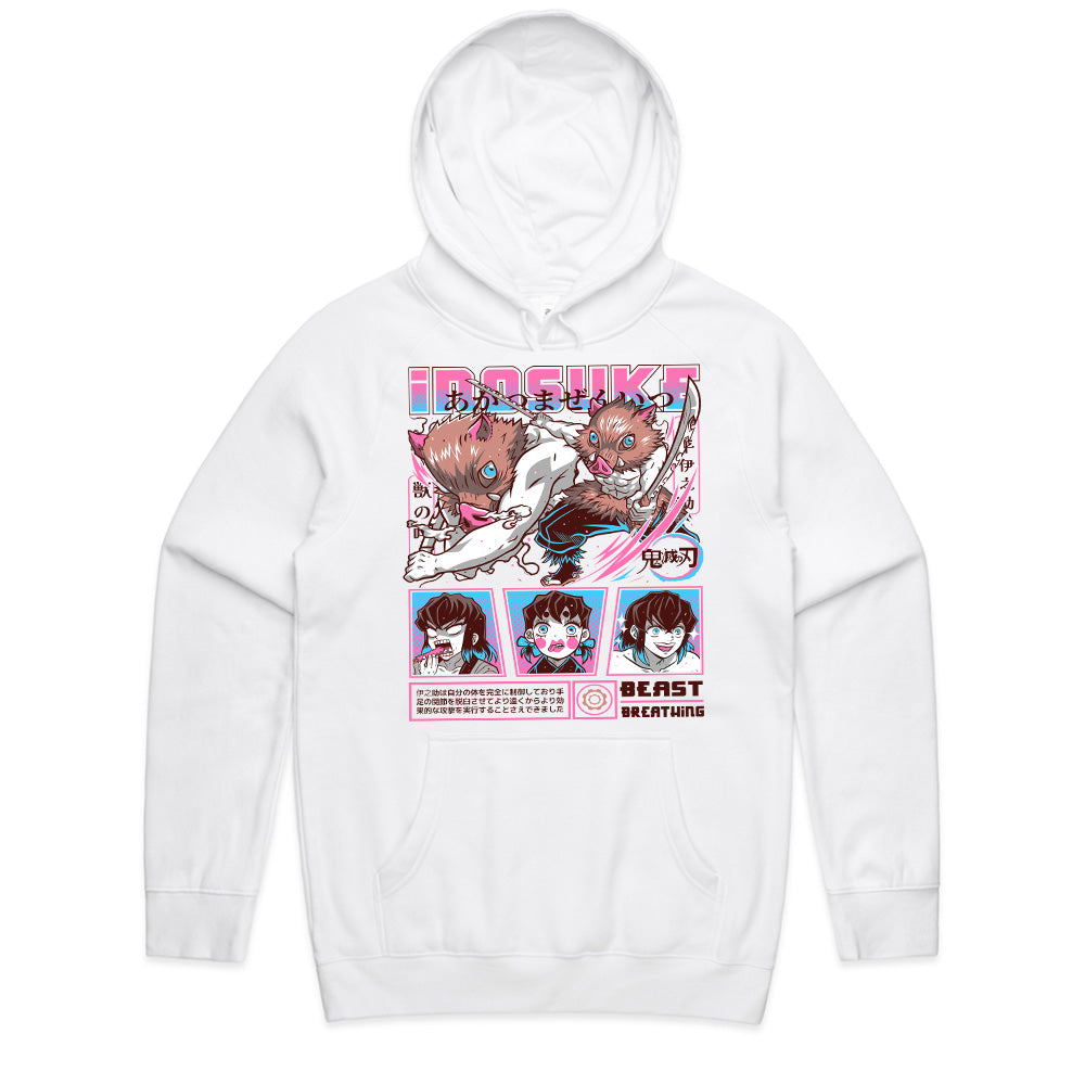 Inosuke Hashibira Beast Breathing Action T-Shirt – Demon Slayer Edition