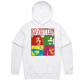Led Zeppelin Pop Art Portrait T-Shirt